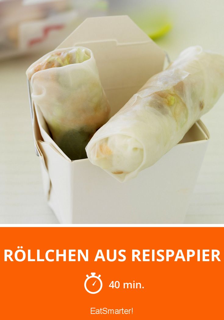 Röllchen aus Reispapier Rezept EAT SMARTER
