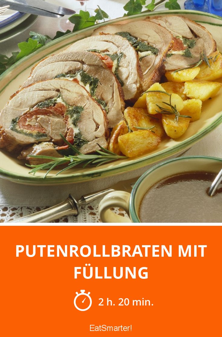 Putenrollbraten mit Füllung Rezept | EAT SMARTER