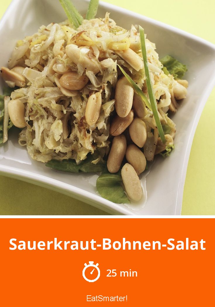 SauerkrautBohnenSalat Rezept EAT SMARTER