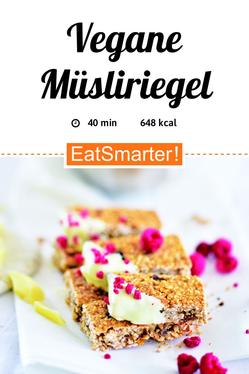 Vegane Müsliriegel Rezept EAT SMARTER