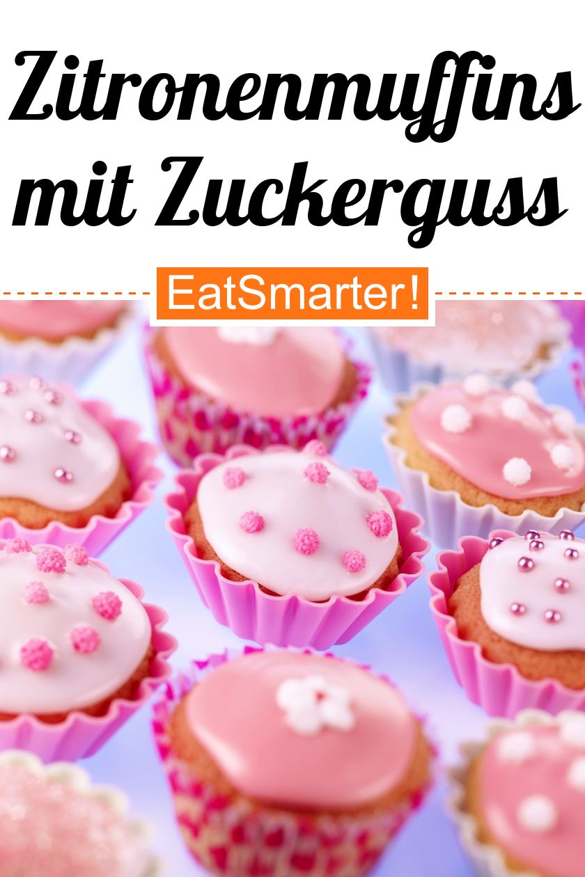 Muffins mit Zuckerguss Rezept EAT SMARTER