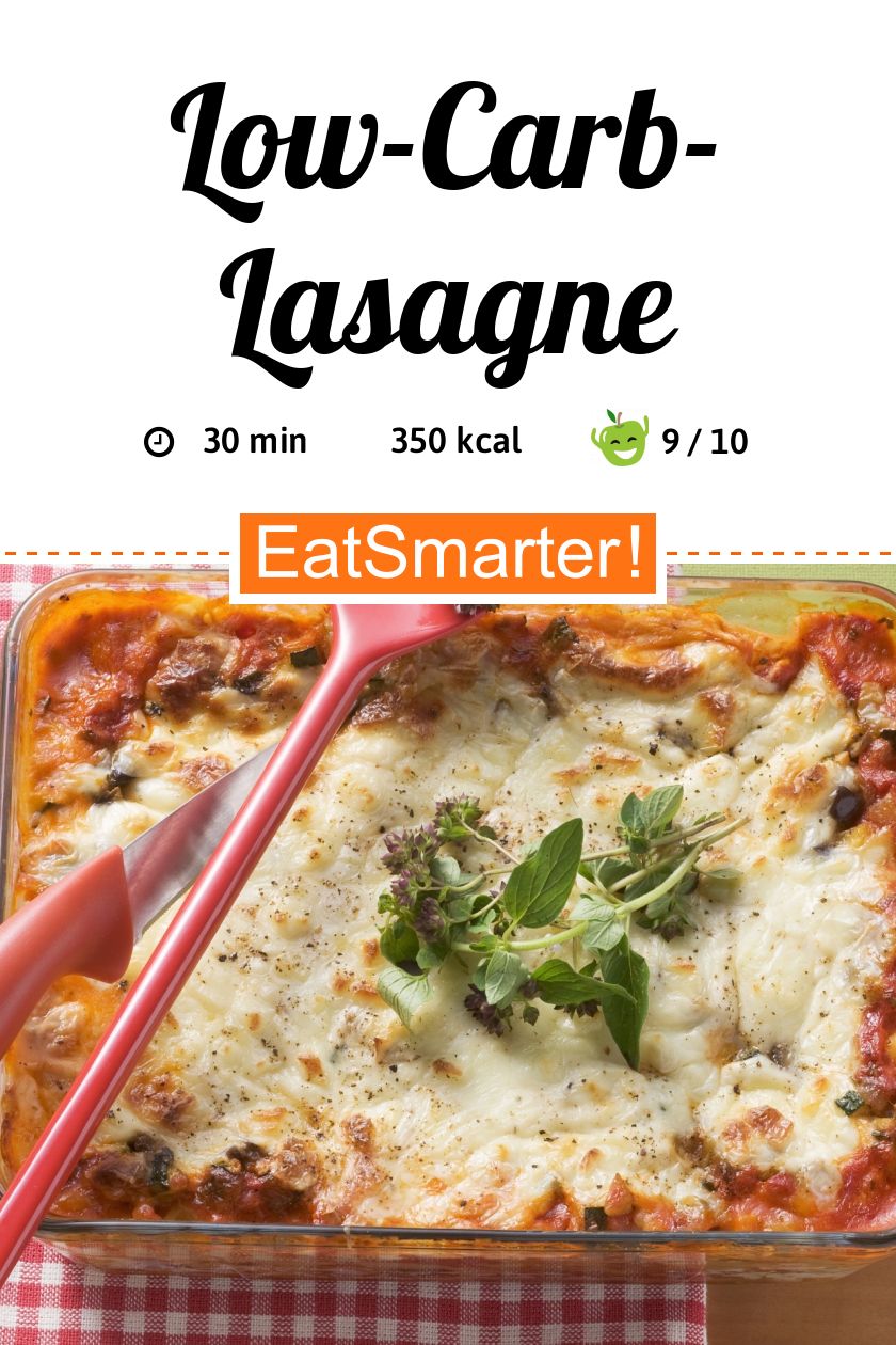 LowCarbLasagne Rezept EAT SMARTER