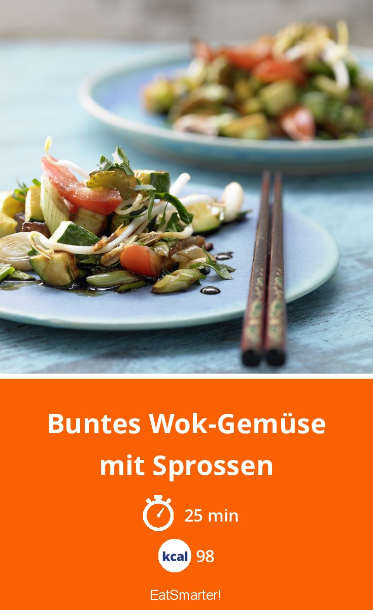 Buntes Wok-Gemüse Rezept | EAT SMARTER