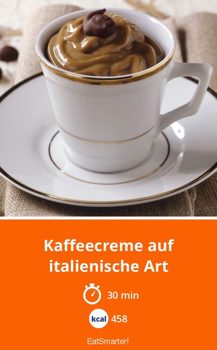 Kaffeecreme auf italienische Art Rezept | EAT SMARTER