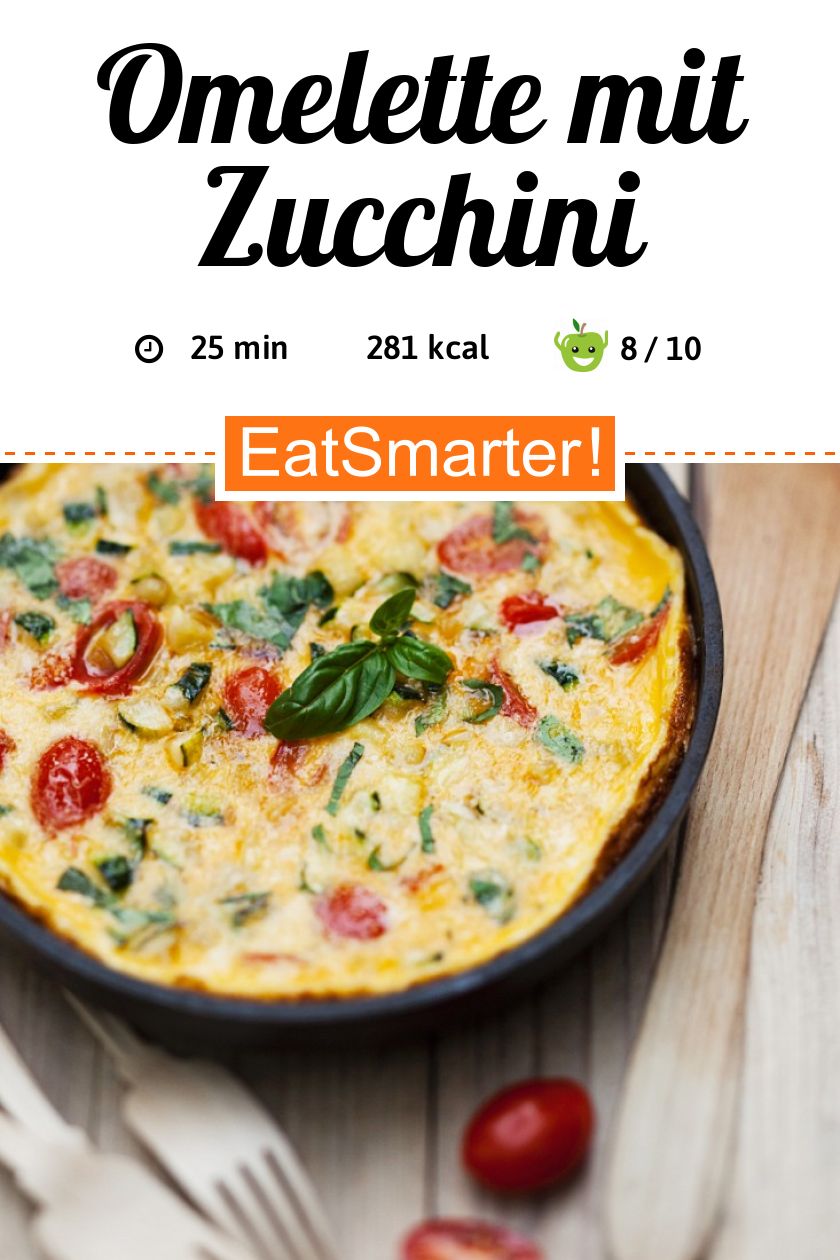 Omelette mit Zucchini Rezept EAT SMARTER