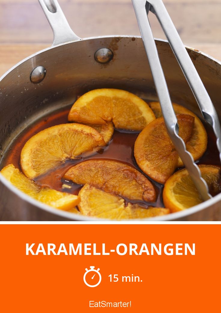 Karamell-Orangen Rezept | EAT SMARTER