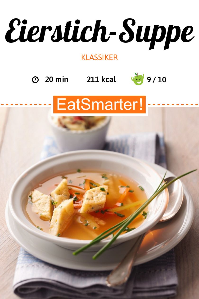 EierstichSuppe Rezept EAT SMARTER