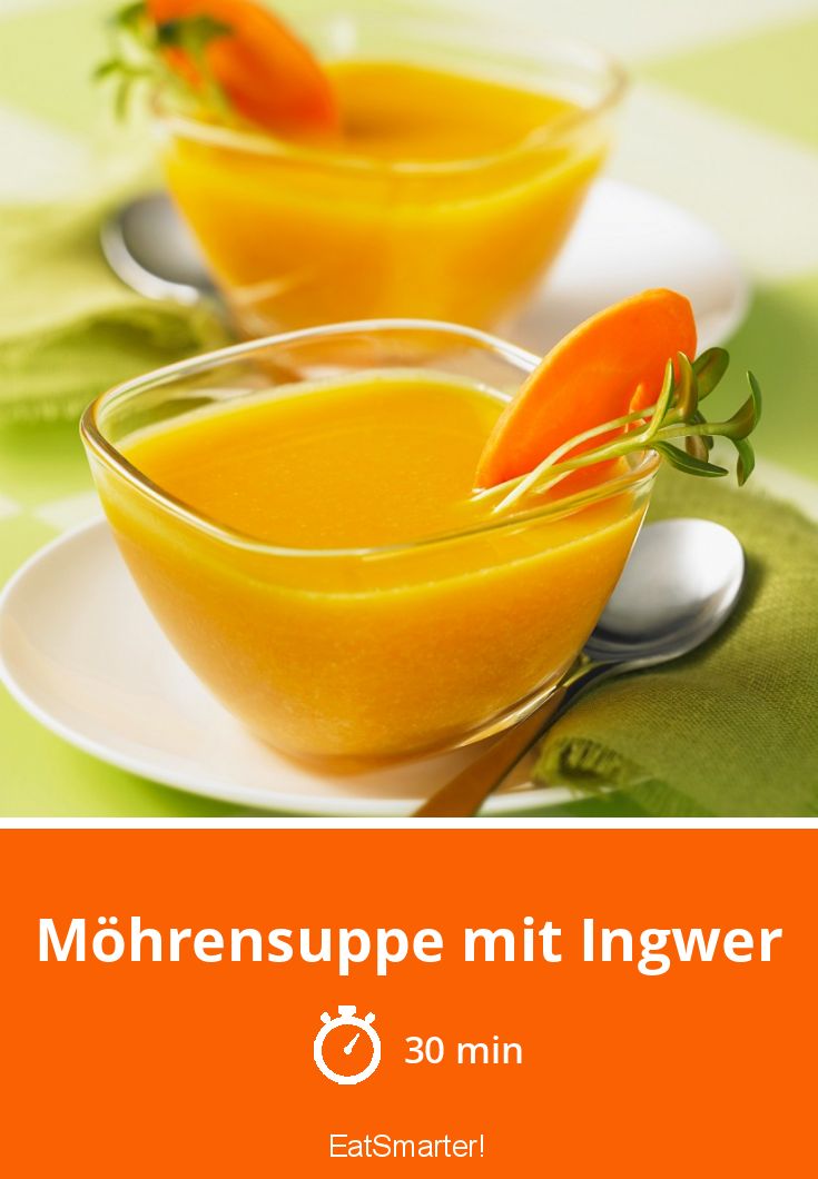 Möhrensuppe mit Ingwer Rezept | EAT SMARTER Möhrensuppe mit Ingwer Rezept | EAT SMARTER