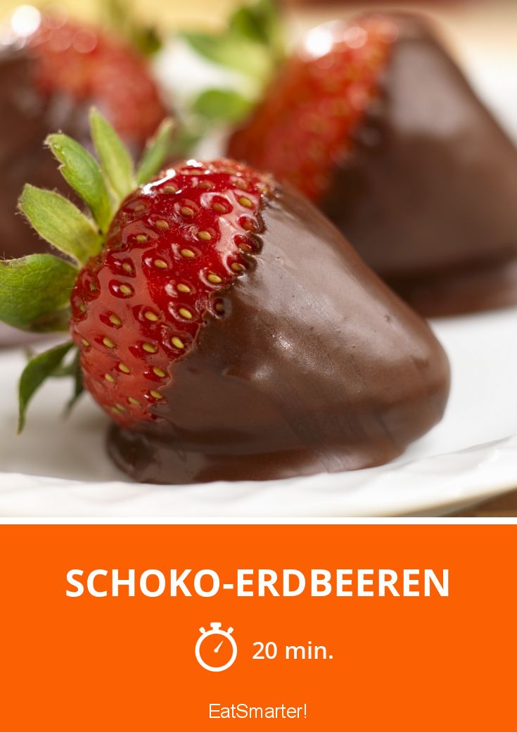 Schoko-Erdbeeren Rezept | EAT SMARTER