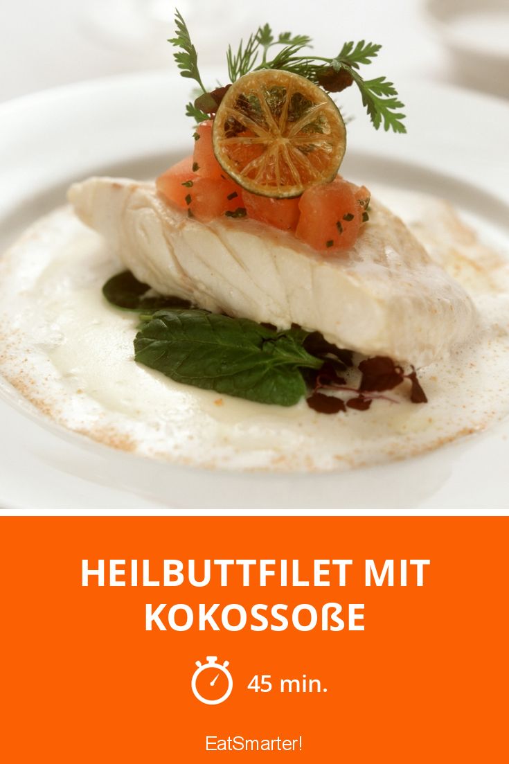 Heilbuttfilet mit Kokossoße Rezept | EAT SMARTER