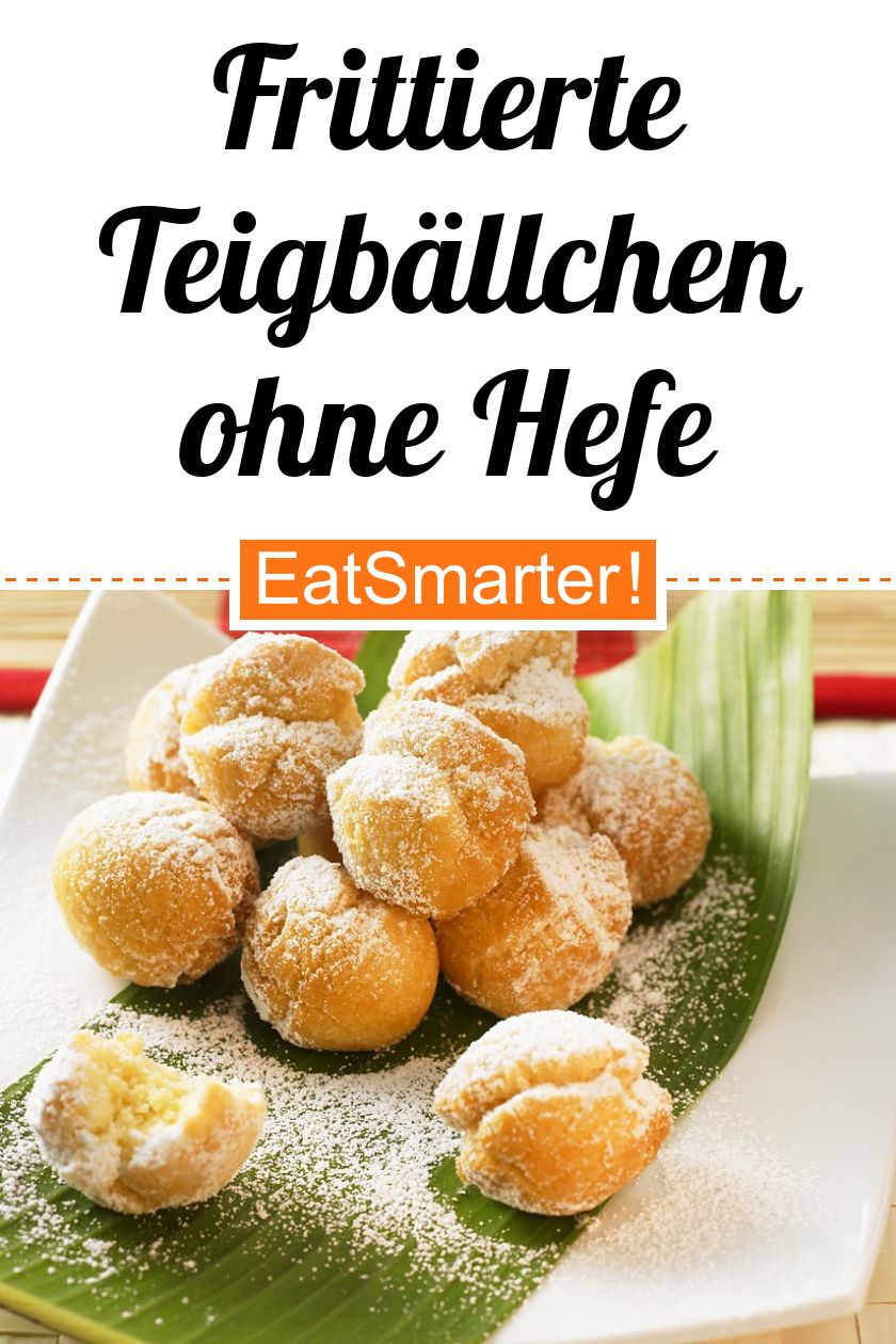 Frittierte Teigbällchen Rezept | EAT SMARTER