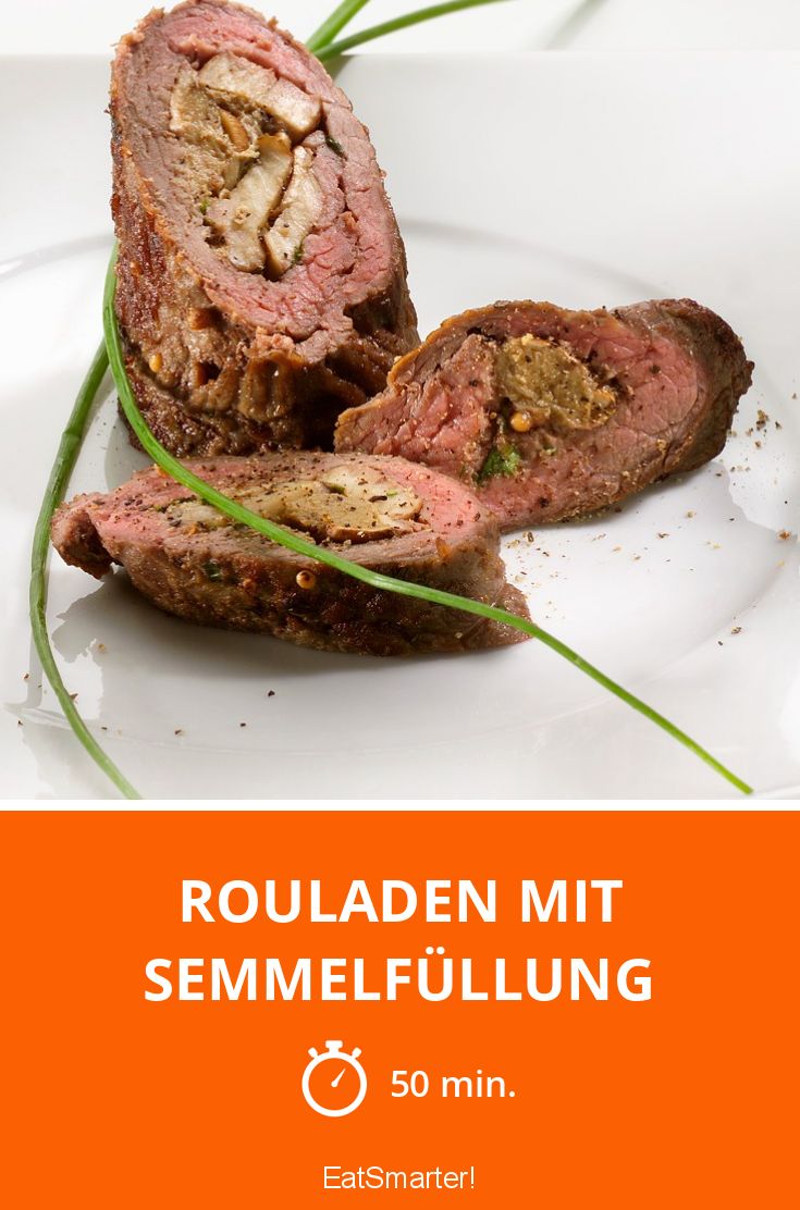 Rouladen mit Semmelfüllung Rezept | EAT SMARTER