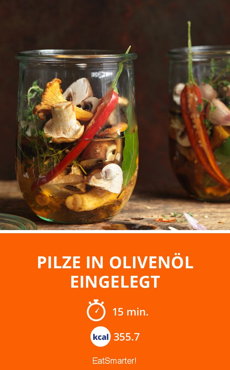 Pilze in Olivenöl eingelegt Rezept | EAT SMARTER Pilze in Olivenöl eingelegt Rezept | EAT SMARTER