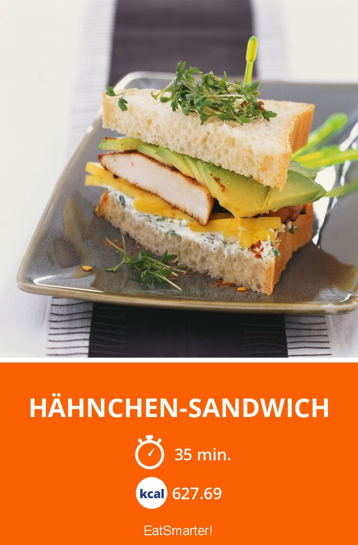 Hähnchen-Sandwich Rezept | EAT SMARTER