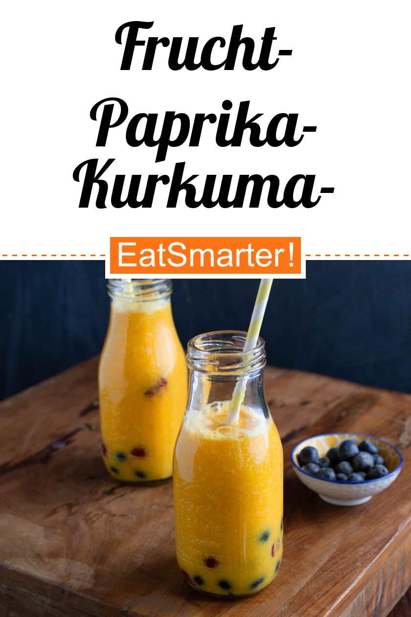 Frucht-Paprika-Kurkuma-Smoothie Rezept | EAT SMARTER