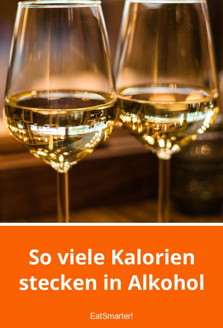 Kalorientabelle Alkohol der PartyDickmacher EAT SMARTER