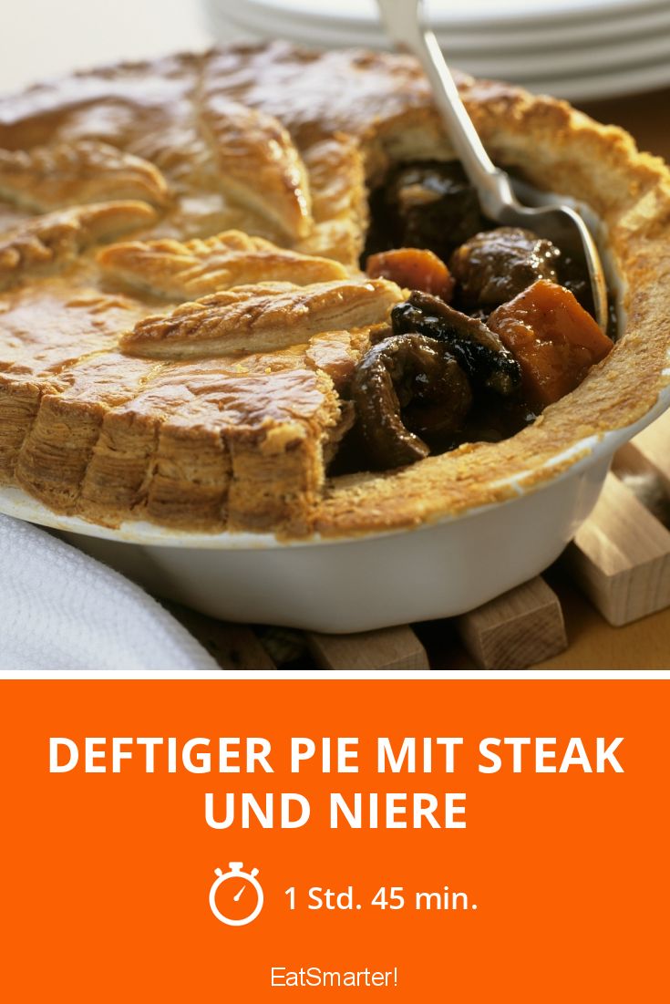 Deftiger Pie mit Steak und Niere Rezept | EAT SMARTER Deftiger Pie mit Steak und Niere Rezept | EAT SMARTER