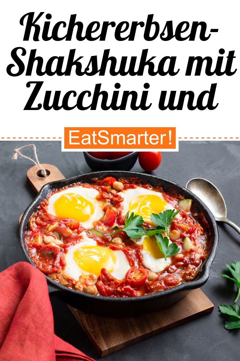 KichererbsenShakshuka mit Zucchini und Tomaten Rezept EAT SMARTER