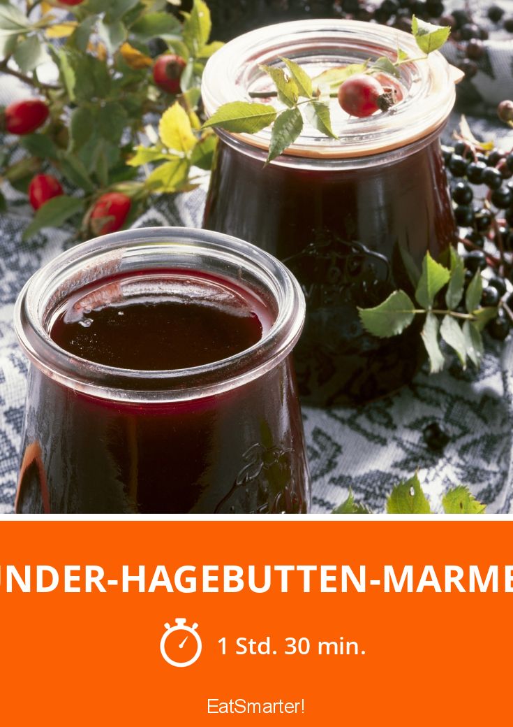 Holunder-Hagebutten-Marmelade Rezept | EAT SMARTER Holunder-Hagebutten-Marmelade Rezept | EAT SMARTER