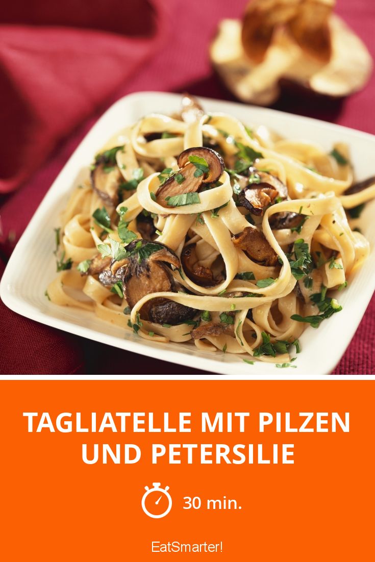Tagliatelle Mit Pilzen