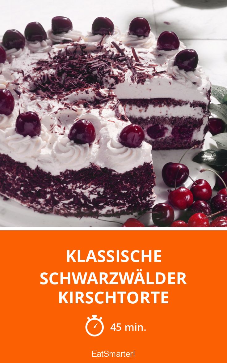 Klassische Schwarzwälder Kirschtorte Rezept | EAT SMARTER
