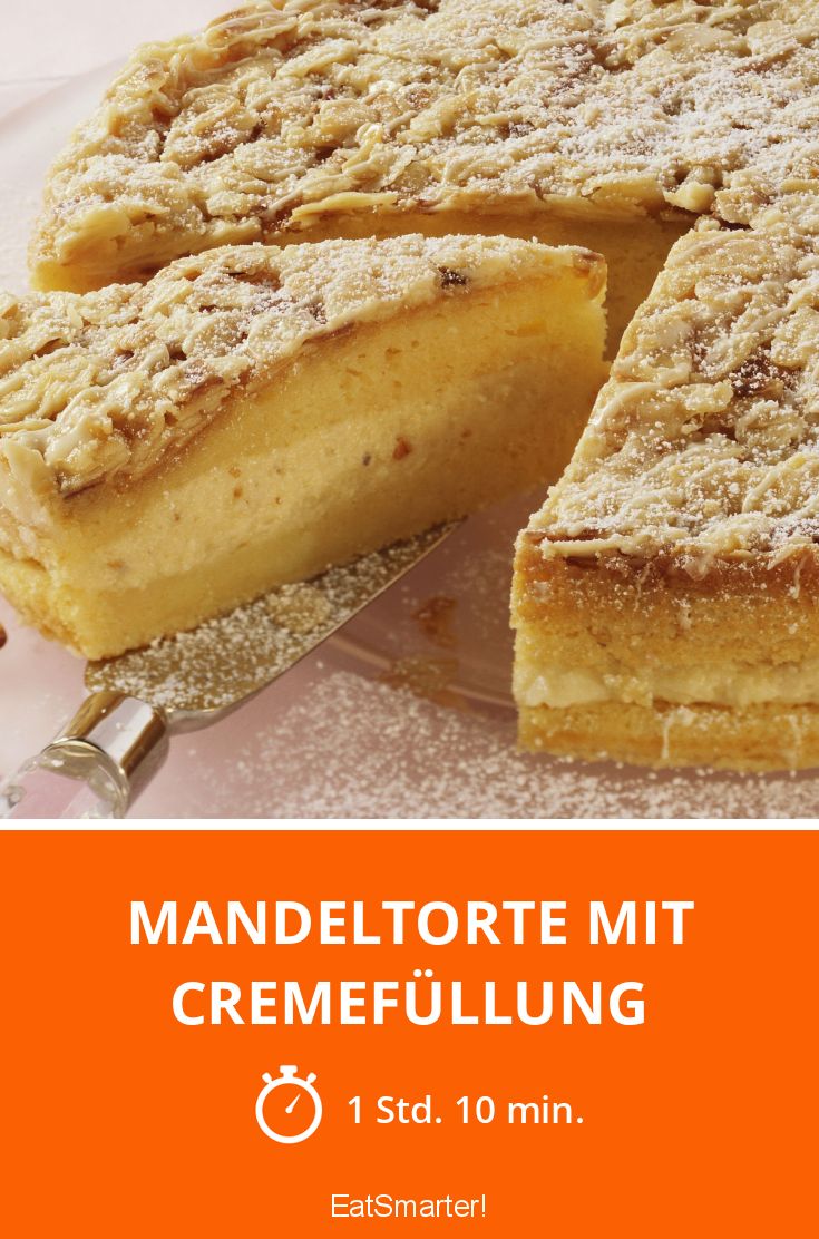 Mandeltorte mit Cremefüllung Rezept | EAT SMARTER