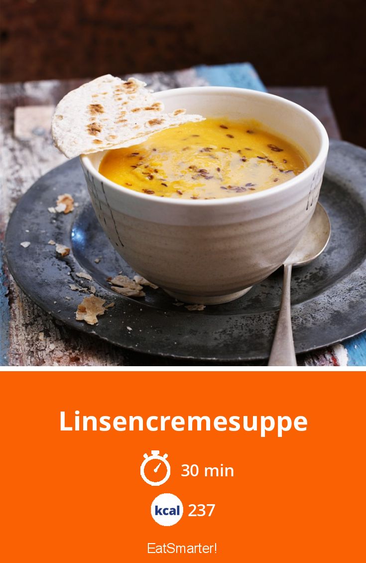 Linsencremesuppe Rezept