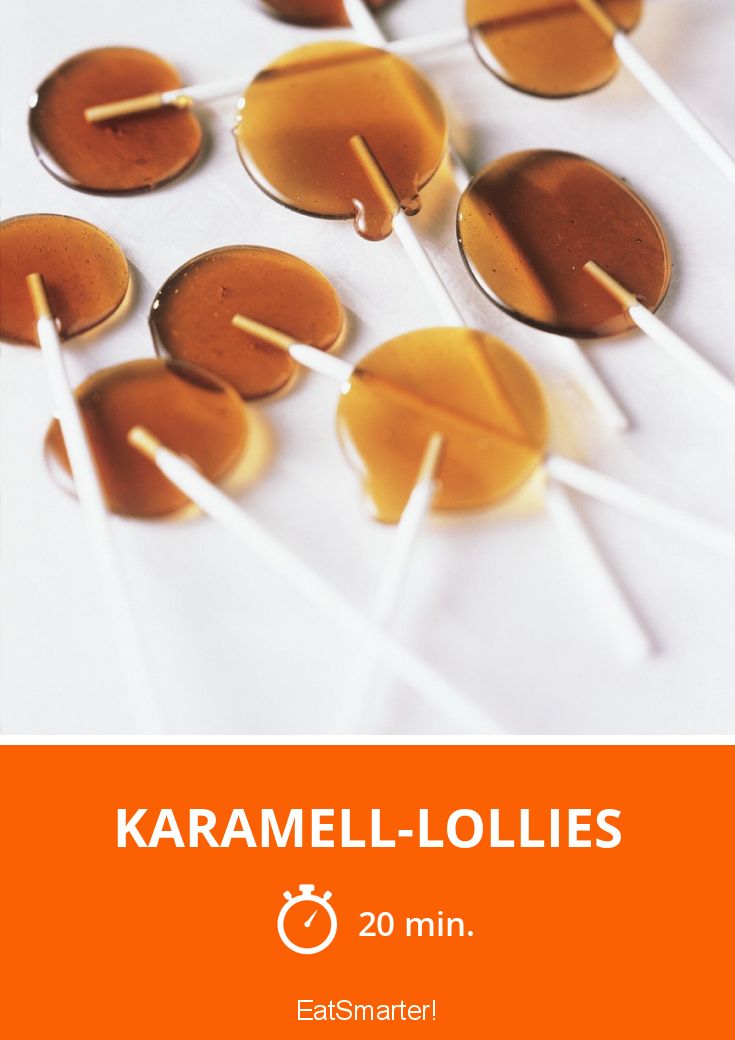 KaramellLollies Rezept EAT SMARTER
