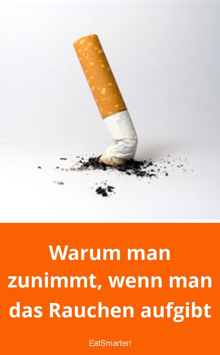 Ex-Raucher nehmen mehr zu, als gedacht | EAT SMARTER
