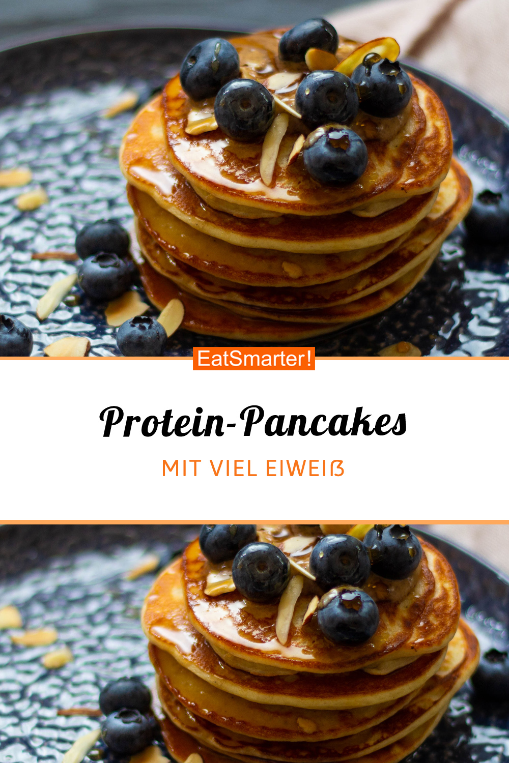 ProteinPancakes mit Magerquark Rezept EAT SMARTER