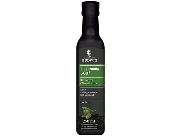 Olivenöl Biophenolia von Dr. Budwig