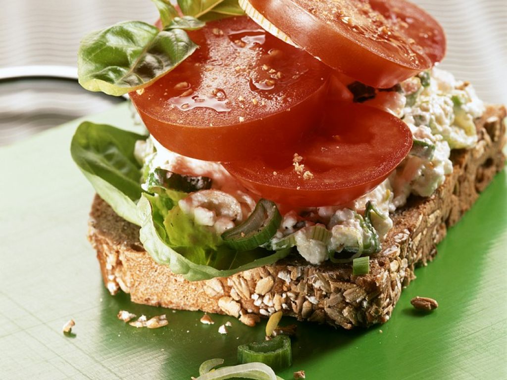 Brot Mit Frischkäse