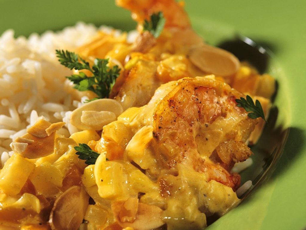 Garnelencurry mit Gemüse Rezept | EAT SMARTER