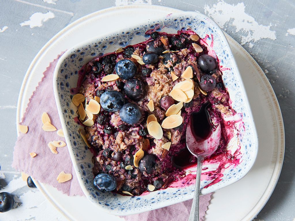 Haferflocken Mit Heidelbeeren Gesund