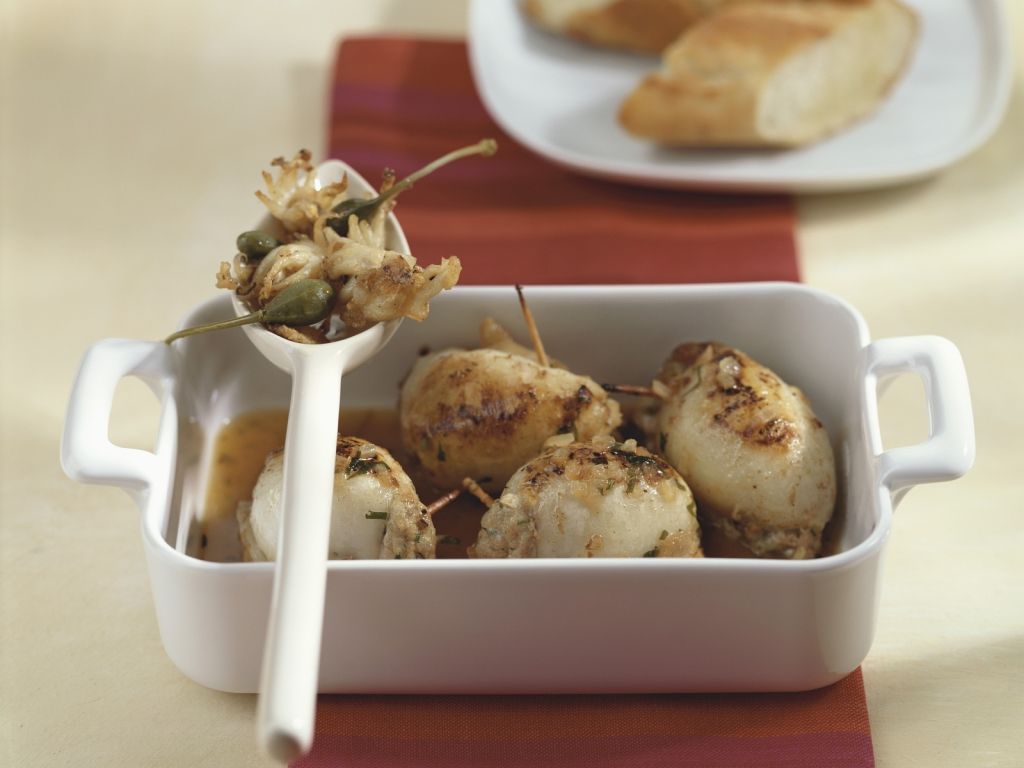Gefüllte Calamari griechisch Rezept | EAT SMARTER