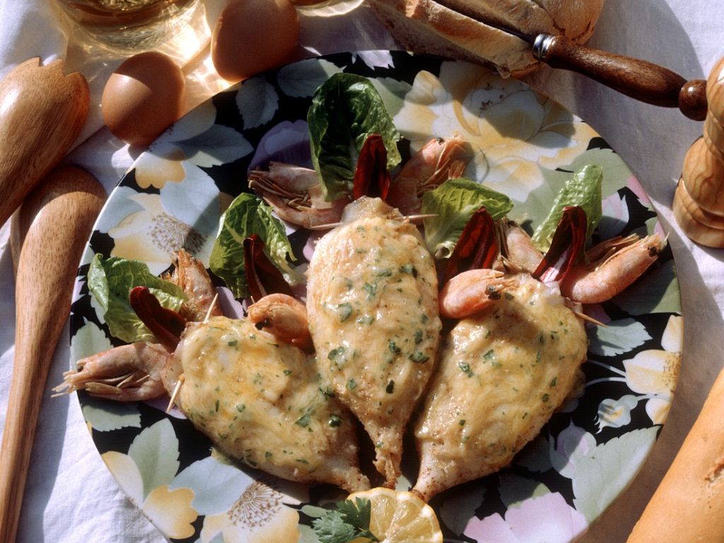 Gefüllte Sepien mit Garnelen Rezept | EAT SMARTER