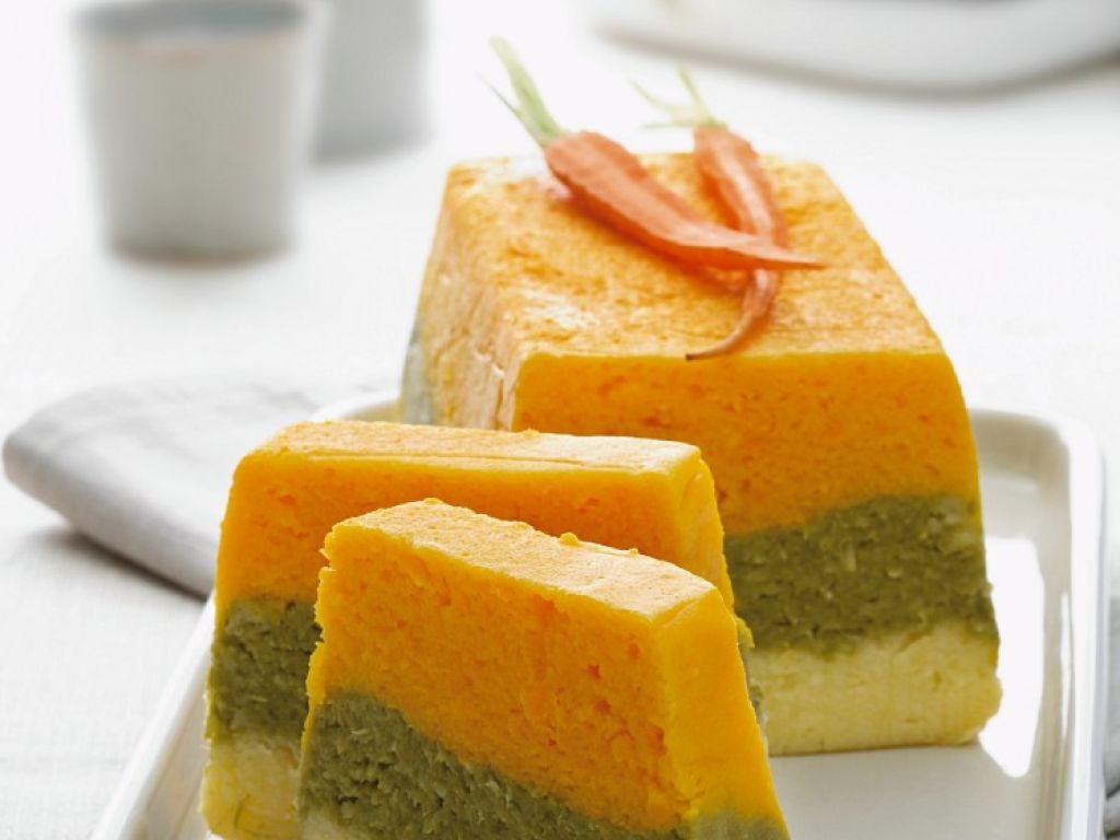 Gemüseterrine ohne Gelatine Rezept EAT SMARTER