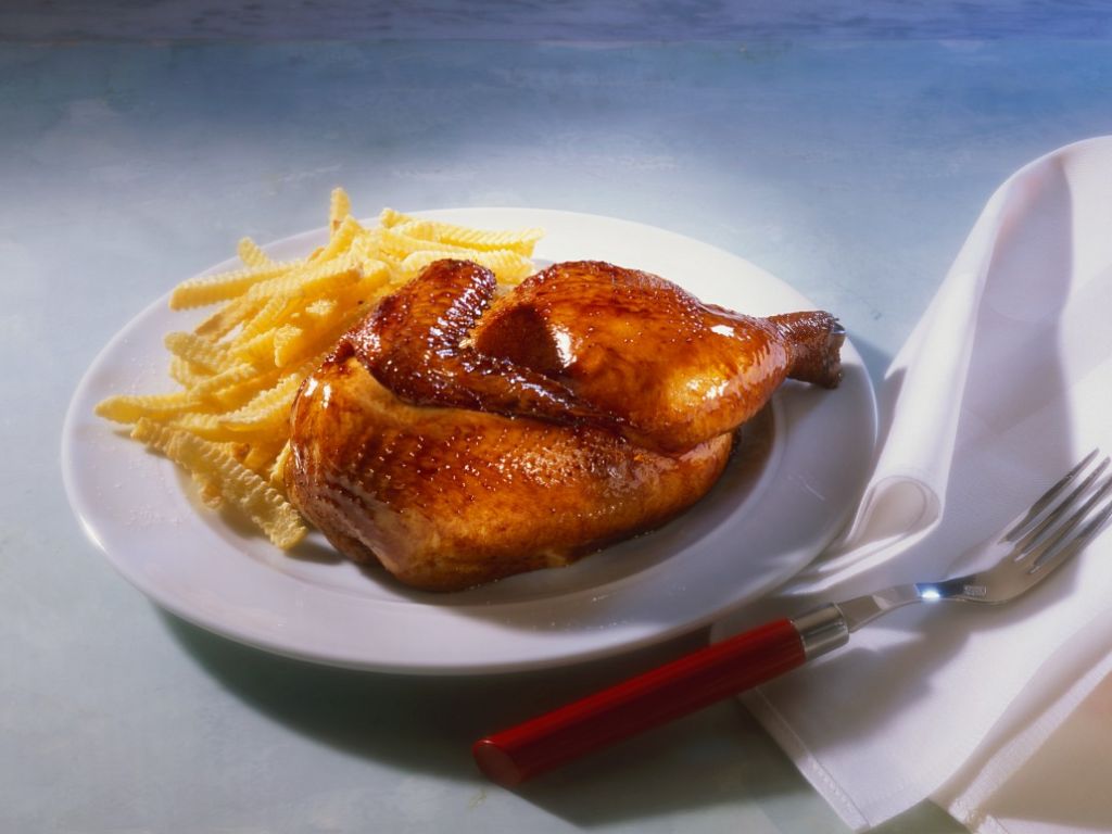 Hähnchen mit Pommes frites Rezept EAT SMARTER