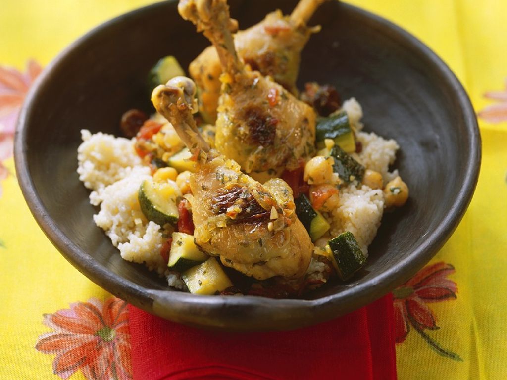 HähnchenTajine mit Couscous Rezept EAT SMARTER