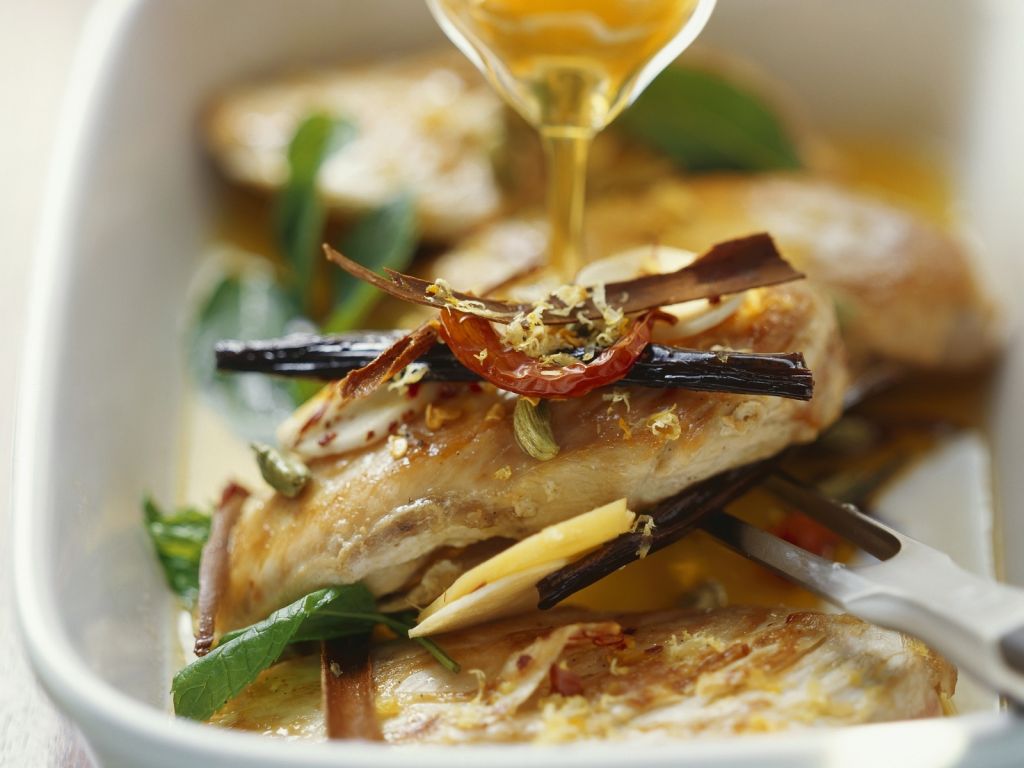 Hähnchenbrust mit Zitrone und Gewürzvinaigrette Rezept EAT SMARTER
