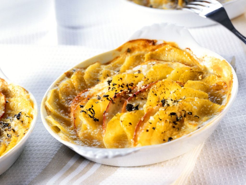 Kartoffel-Apfelgratin