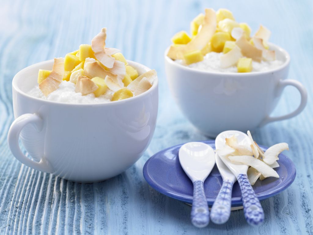 Kokos-Milchreis mit Mango Rezept | EAT SMARTER