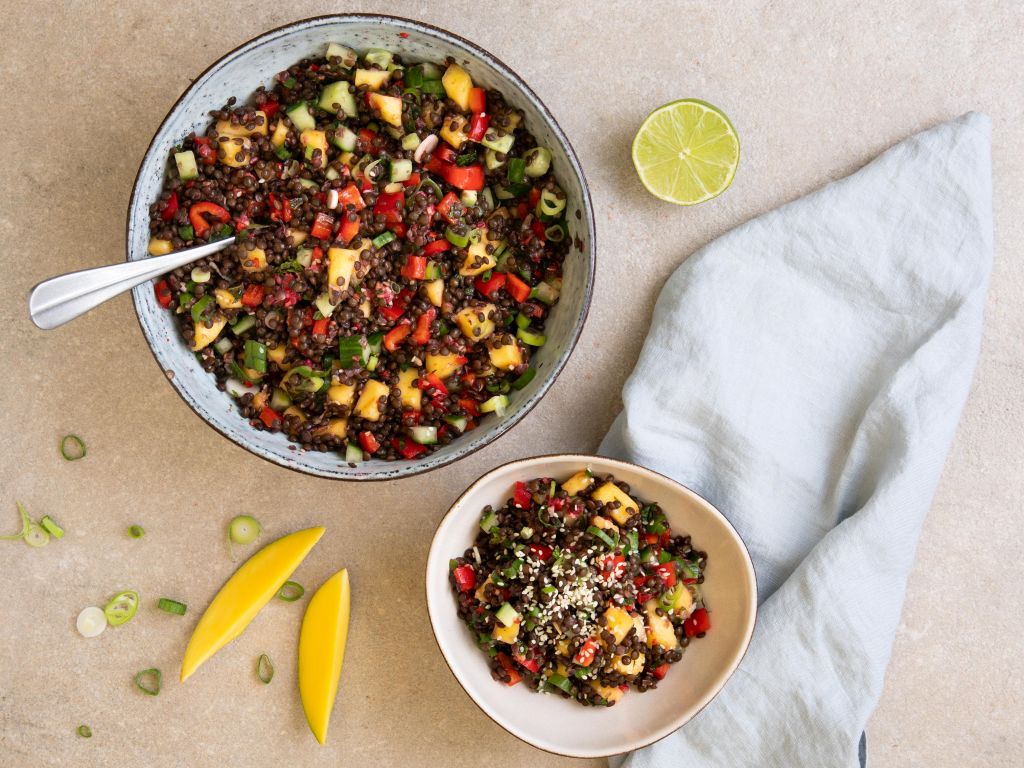 Curated visual reference: Linsensalat Mit Mango Rezept Photo Inspiration