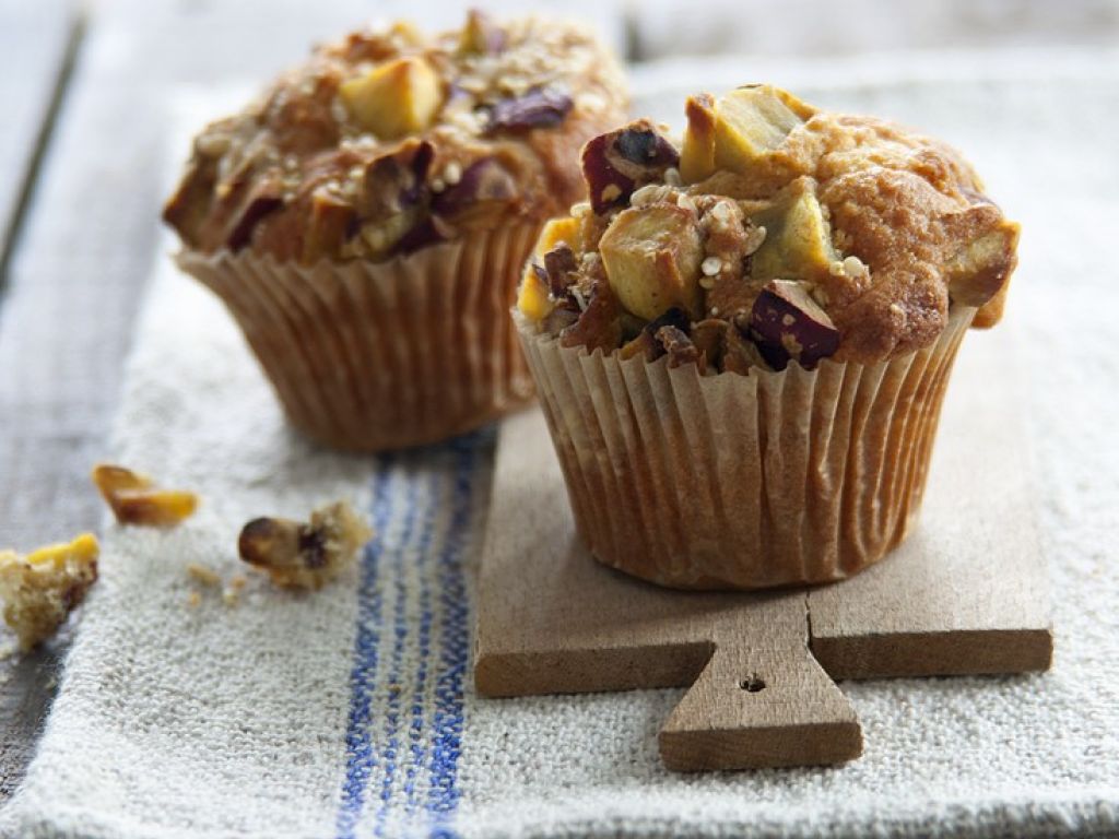 Muffins mit Süßkartoffeln Rezept | EAT SMARTER
