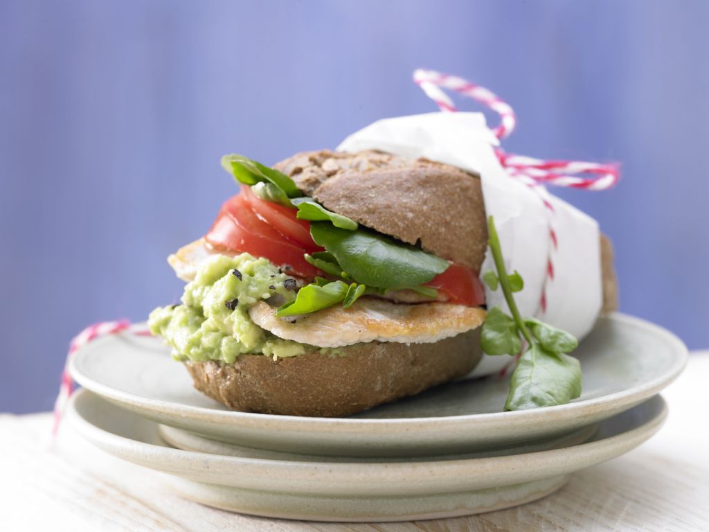 PutenAvocadoBurger Rezept EAT SMARTER