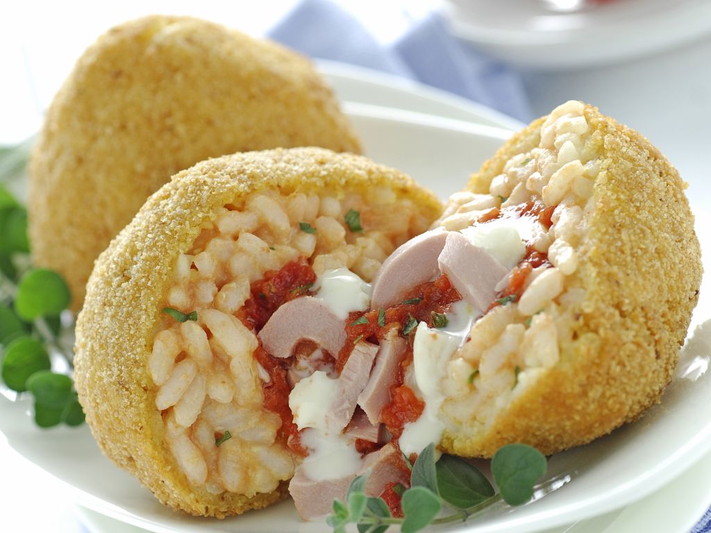 Reis-Kroketten mit Thunfisch und Mozzarella Rezept | EAT SMARTER Reis-Kroketten mit Thunfisch und Mozzarella Rezept | EAT SMARTER