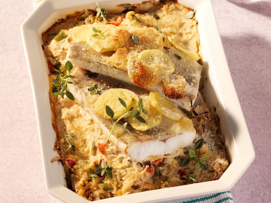 Sauerkraut-Auflauf Rezept | EAT SMARTER Sauerkraut-Auflauf Rezept | EAT SMARTER