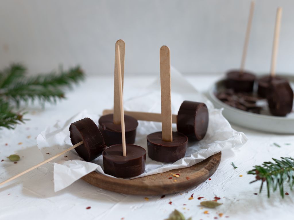 Trinkschokolade am Stiel Rezept | EAT SMARTER Trinkschokolade am Stiel Rezept | EAT SMARTER