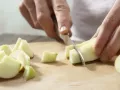 Apfel-Mandel-Brei mit Haferflocken Zubereitung Schritt 1 Apfel-Mandel-Brei mit Haferflocken Zubereitung Schritt 1