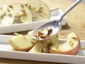Apfelspieße in Mandelkaramell Zubereitung Schritt 6 Apfelspieße in Mandelkaramell Zubereitung Schritt 6